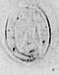 Eget bumerke benyttet 28. mars 1623 (Vedlegg x til Fogderegnskap Moss 1622-23)