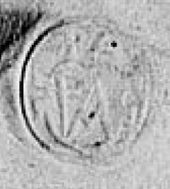 Eget segl benyttet 2. august 1622 (Vedlegg x til Fogderegnskap Moss 1622-23)